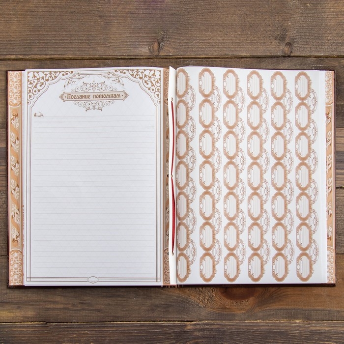 Родословная книга &laquo;Древо&raquo;, 50 листов, 30,5 х 22,5 см.