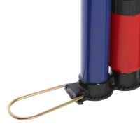 Насос ручной Nova Bright, с дополнительным цилиндром и манометром Насос ручной Nova Bright, с дополнительным цилиндром и манометром