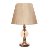 Настольная лампа "Алфи" Е27 40Вт золото 28х28х46 см Настольная лампа "Алфи" Е27 40Вт золото 28х28х46 см