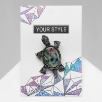 Брошь «Галиотис» черепашка Брошь «Галиотис» черепашка