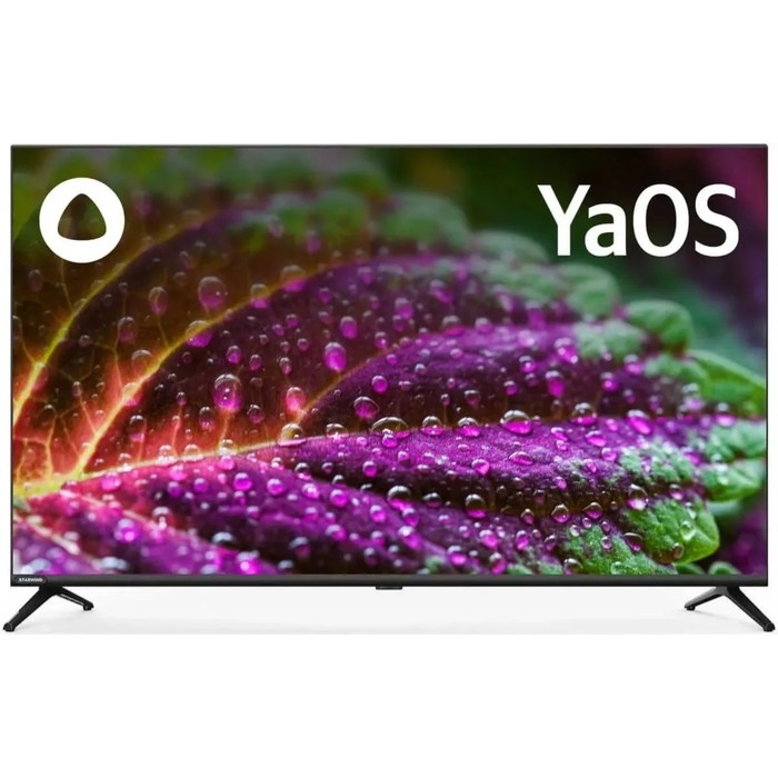 Телевизор LED Starwind 43" SW-LED43UG405 Яндекс.ТВ Frameless черный 4K Ultra HD 60Hz DVB-T