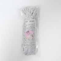 Шнур витой, d = 5 мм, 10 ± 1 м, цвет серебряный Шнур витой, d = 5 мм, 10 ± 1 м, цвет серебряный