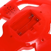 Музыкальный руль &laquo;Весело рулим&raquo;, работает от батареек, цвета микс