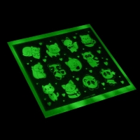 Набор для рисования светом &laquo;Зверята&raquo;, ручка с фонариком и невидимыми чернилами