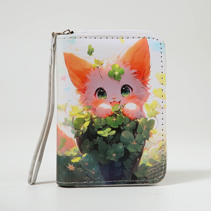 Кошелёк детский на молнии &laquo;Выбражулька&raquo;, цвет разноцветный