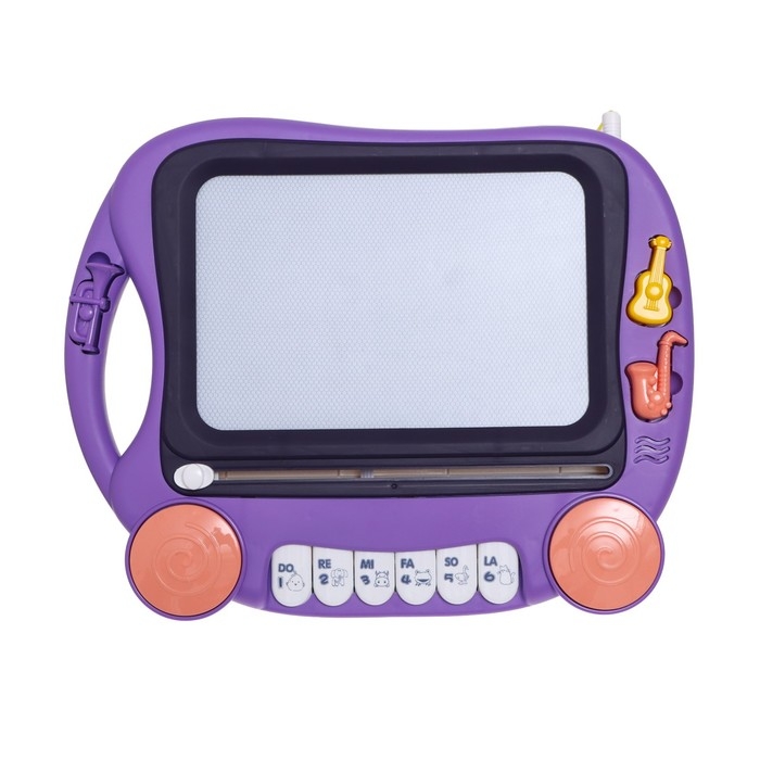Развивающий столик &laquo;Рисуем вместе&raquo;, звук, свет, цвет фиолетовый