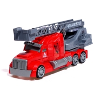 Робот &laquo;Пожарный&raquo;, трансформируется, стреляет водой, световые и звуковые эффекты