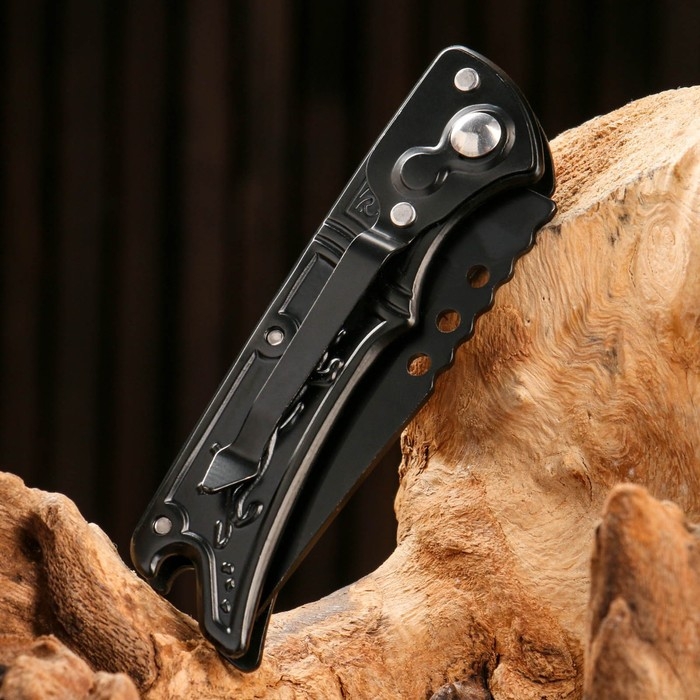 Нож складной Нож складной "Пиранья" 16см, клинок 67мм/1,2мм