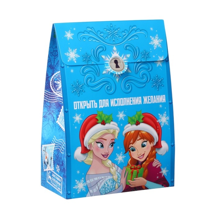 Коробка подарочная "Сказочная почта" 20х28х10 см, Холодное сердце