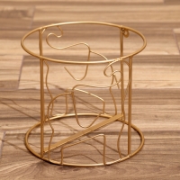 Кашпо на подставке "Зу" металл (набор 3 шт), диаметр 26, 21 и 16 см Кашпо на подставке "Зу" металл (набор 3 шт), диаметр 26, 21 и 16 см