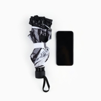 Зонт с внутренним принтом &laquo;Большой город&raquo;, 8 спиц