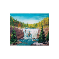 Рельефная живопись &laquo;Чарующий водопад&raquo;