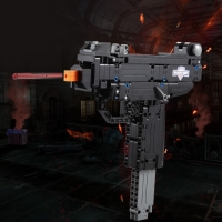 Конструктор Оружие Техно &laquo;Автомат УЗИ&raquo;, 359 деталей, 6 пуль, стреляет