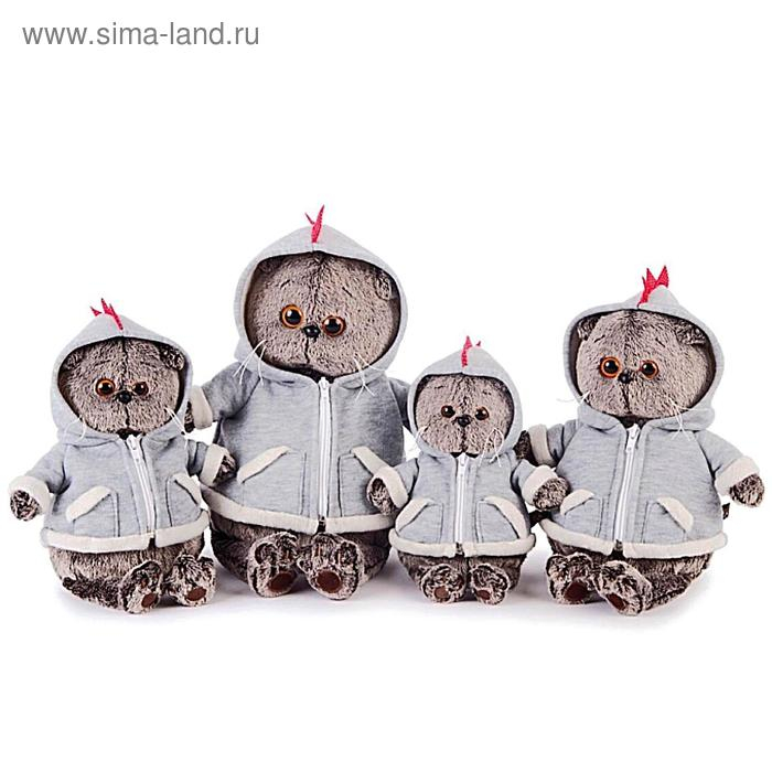 Мягкая игрушка &laquo;Басик&raquo;, в толстовке дракончик, 19 см