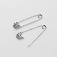 Булавки английские, 45 мм, 500 шт, цвет серебряный Булавки английские, 45 мм, 500 шт, цвет серебряный