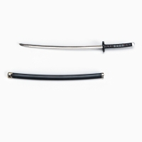Сувенирное оружие мини "Катана Танзи", 24 см, чёрная