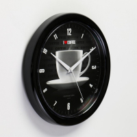 Часы настенные, серия: Кухня, "Чашка", плавный ход, d=24.5 см Часы настенные, серия: Кухня, "Чашка", плавный ход, d=24.5 см