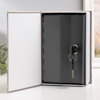 Шкатулка книга пластик, металл "Пизанская башня" 5,5х12х18 см