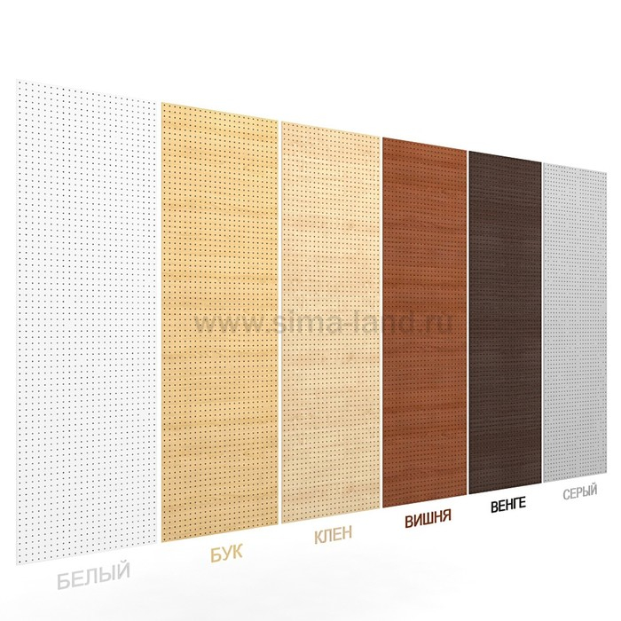 Настенная перфорированная панель односторонняя 60×0,6×180 см, шаг 2,5 см, цвет чёрный Настенная перфорированная панель односторонняя 60×0,6×180 см, шаг 2,5 см, цвет чёрный