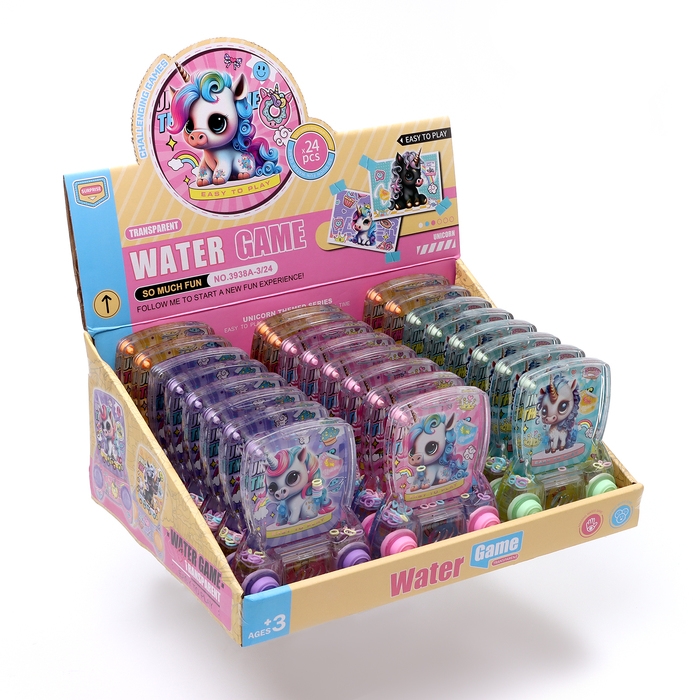 Водная игра с колечками &laquo;Единорог&raquo;, вид МИКС