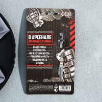 Ложка чайная с гравировкой &laquo;Взрывной характер&raquo;, на подарочной открытке, 3 х 14 см.