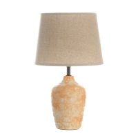 Настольная лампа "Далия" Е14 40Вт оранжевый 22,5х22,5х37см RISALUX Настольная лампа "Далия" Е14 40Вт оранжевый 22,5х22,5х37см RISALUX