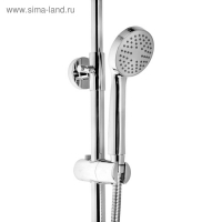 Стойка душевая "ЦС-СМ ДС001005", ПРЕСТИЖ, с душевым набором, с тропическим душем, хром Стойка душевая "ЦС-СМ ДС001005", ПРЕСТИЖ, с душевым набором, с тропическим душем, хром