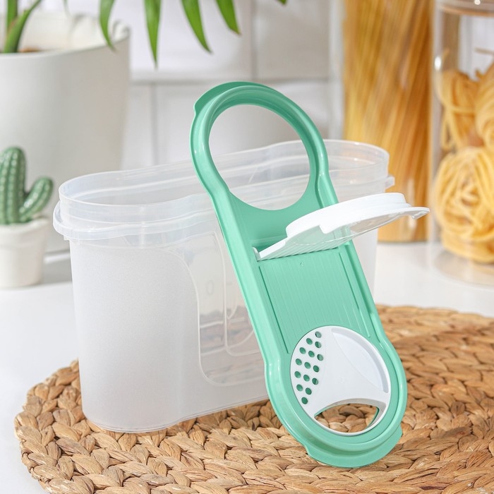 Банка для сыпучих продуктов, Полимербыт &laquo;Стайл&raquo;, 1,3 л