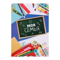 Папка школьная на кольцах &laquo;Портфолио школьника&raquo;, 10 листов-разделителей, 24,5 х 32 см.