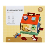 Сортер &laquo;Домик&raquo;, 9 элементов