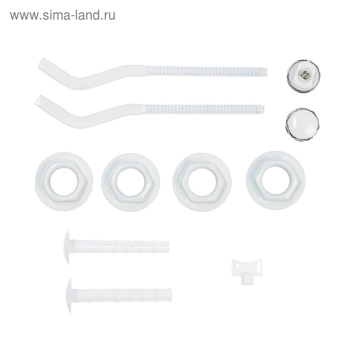 Комплект для подключения радиатора OTMO, 1 х 1/2", с двумя кронштейнами, в блистере
