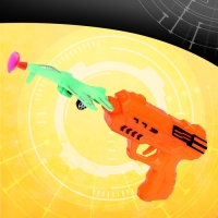 Пистолет «Лётчик», стреляет присосками, со свистком, цвет МИКС Пистолет «Лётчик», стреляет присосками, со свистком, цвет МИКС