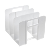 Лоток-сортер для бумаг вертикальный, 3 отделения, ErichKrause Techno Classic, белый Лоток-сортер для бумаг вертикальный, 3 отделения, ErichKrause Techno Classic, белый