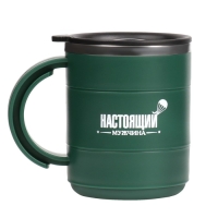 Термокружка "Мастер К" Поход "Настоящий мужчина",450 мл, сохраняет тепло 2 ч, 12.5 х 10.5 см