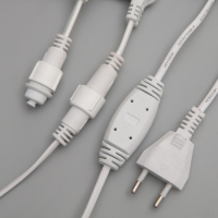 Гирлянда &laquo;Занавес&raquo; 2 &times; 3 м, IP44, УМС, белая нить, 760 LED, свечение белое, мерцание, 220 В