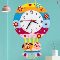 Детские настенные часы DIY "Зверюшки" сделай сам, бесшумные, 22 х 29 см, АА Детские настенные часы DIY "Зверюшки" сделай сам, бесшумные, 22 х 29 см, АА