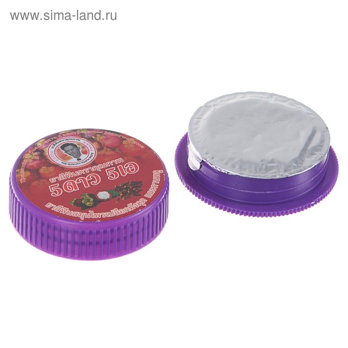 Зубная паста 5 Star Cosmetic с травами и экстрактом мангостина, 25 г Зубная паста 5 Star Cosmetic с травами и экстрактом мангостина, 25 г