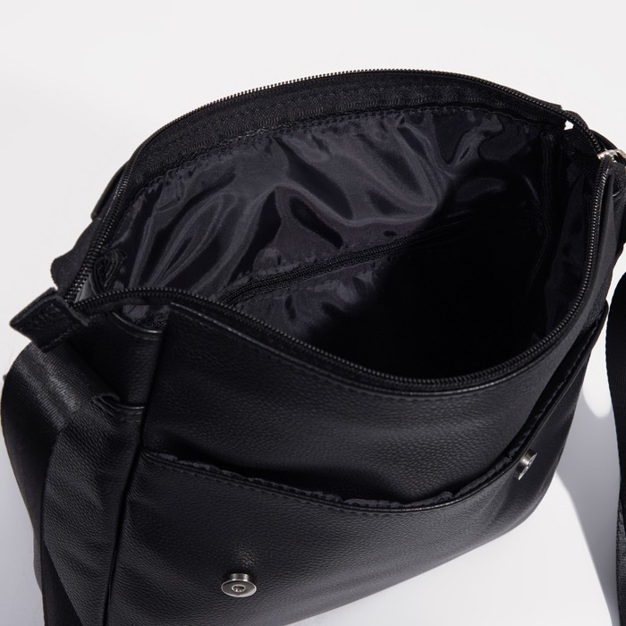 Сумка мужская &laquo;Сакси&raquo;, цвет чёрный