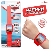 Часы музыкальные «Тачки», звук, Disney Часы музыкальные «Тачки», звук, Disney