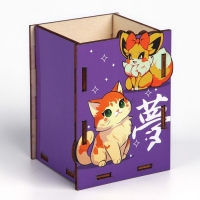 Органайзер для канцелярии &laquo;Милашки Чиби&raquo; 6.7 х 6.5 х 9.6 см