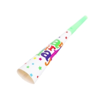 Дудка-гудок &laquo;С днём рождения&raquo;, набор 6 шт.