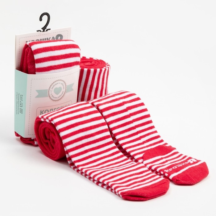 Новый год.Колготки Крошка Я Новый год.Колготки Крошка Я "Дед Мороз", красный, рост 74-80 см