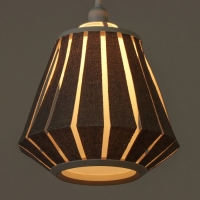 Светильник BayerLux "Десси" Е27 15Вт серый 29х29х25-125 см