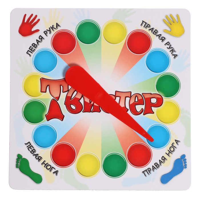 Игра 2 в 1 &laquo;Твистер&raquo; + карты &laquo;Мафия&raquo;