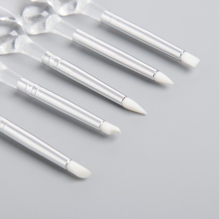 Инструменты для моделирования и придания формы набор 5 шт 16 см акрил, резина