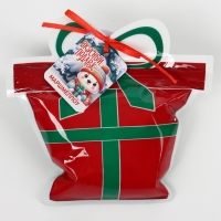 Новый год! Маршмеллоу в пакете с шильдиком &laquo;Вкусный подарок&raquo;, со вкусом пломбира, 40 г