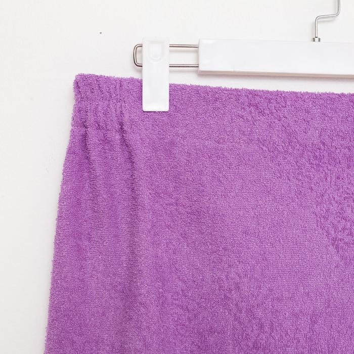 Килт женский для бани и сауны , цвет сиреневый вышивка Снежинки, размер 80х150±2 см, махра 300г/м 100% хлопок Килт женский для бани и сауны , цвет сиреневый вышивка Снежинки, размер 80х150±2 см, махра 300г/м 100% хлопок