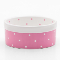Миска керамическая "Princess" 400 мл 13 х 5,5 см, розовая Миска керамическая "Princess" 400 мл 13 х 5,5 см, розовая