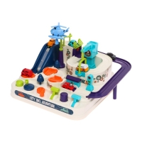 Парковка-автотрек &laquo;Город&raquo;, с 6 машинами, свет и звук, работает от батареек