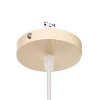 Светильник William 1х40Вт Е27 пр-1м кремовый 40х40х35см